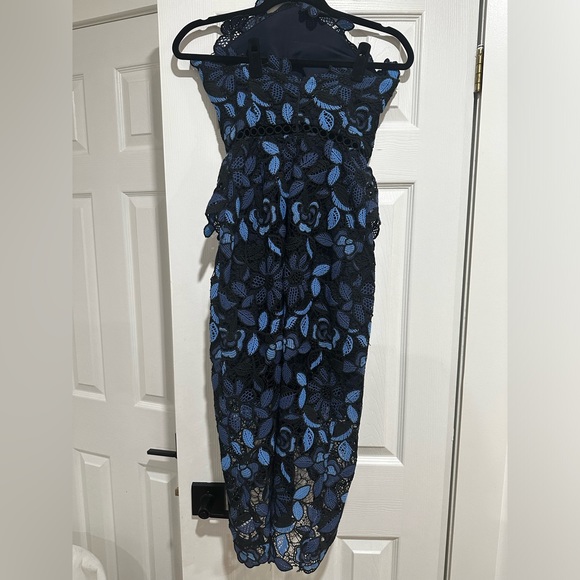 Elliatt Times Dress in Blue Multi - Revolve - Picture 5 of 7